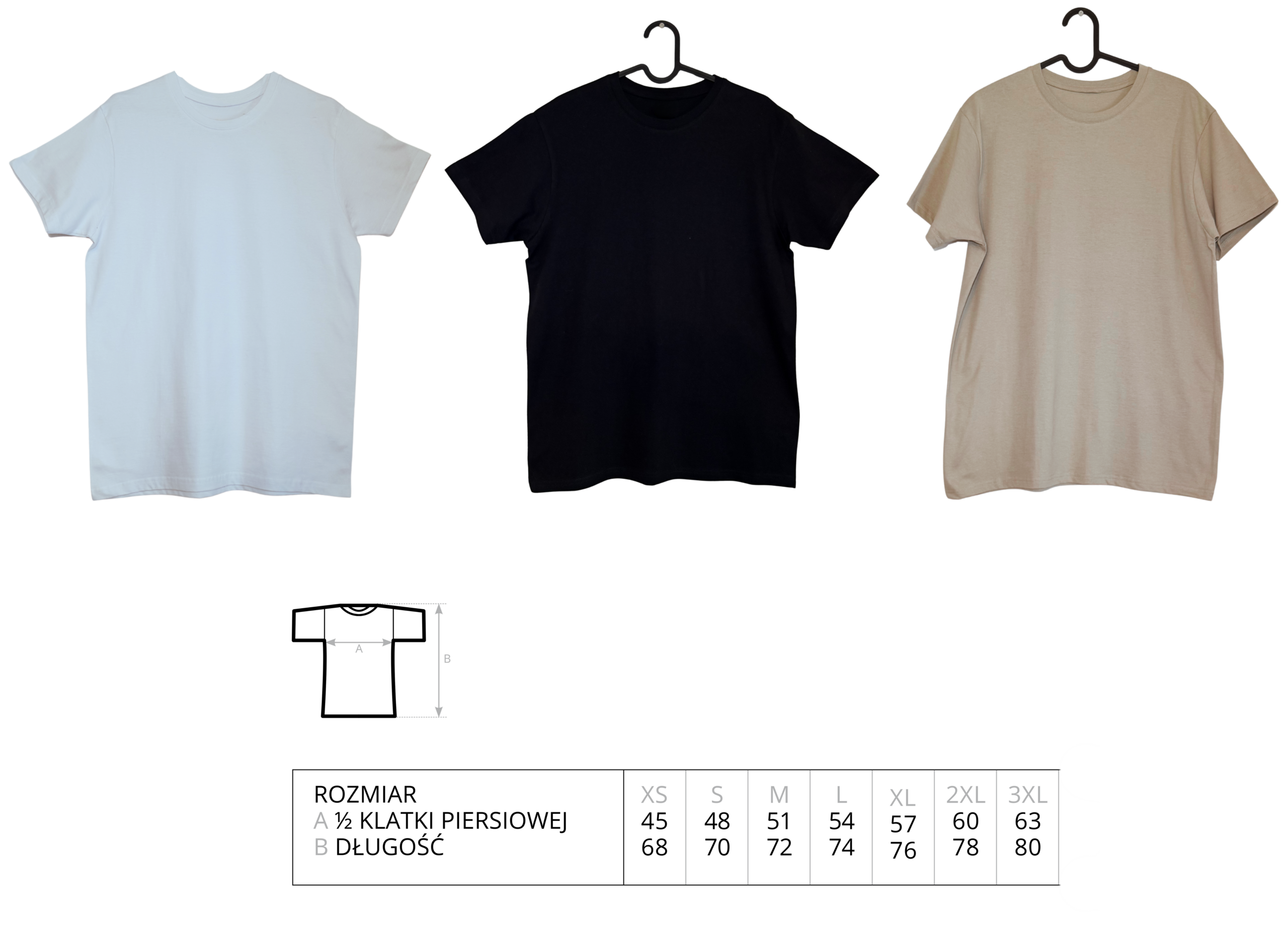 Koszulka T-shirt z haftem outline – konturowy haft postaci ze zdjęcia - obrazek 2