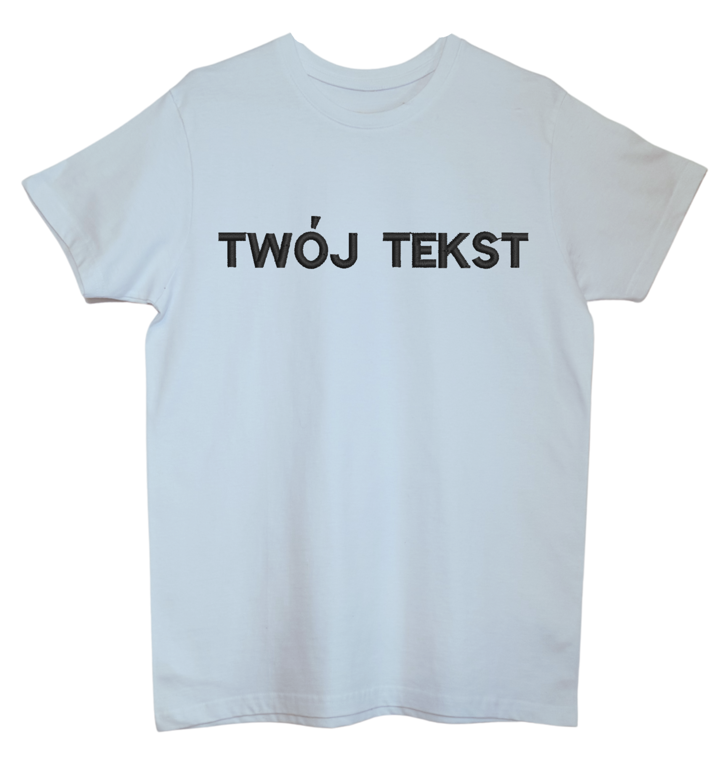 Personalizowany T-shirt z Twoim napisem- haft