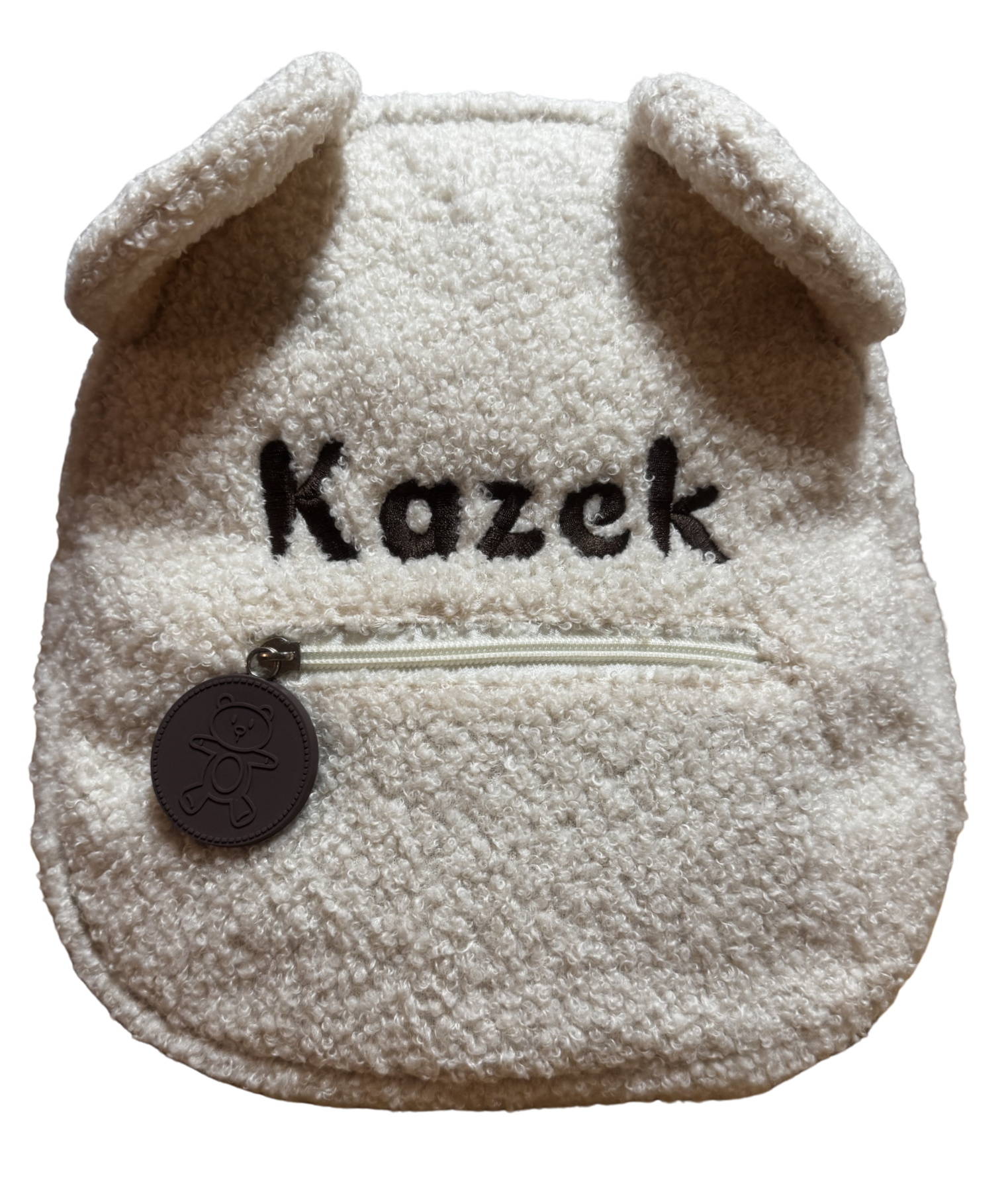 Puszysty, personalizowany imieniem plecak z uszkami - obrazek 2